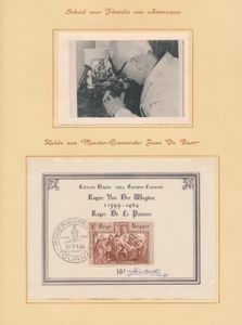 BL 37 Jean De Bast, Luxe blad uitgegeven door 