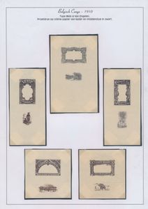 Forgeries, 5 frame proofs 