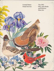 Birds, wildlife, flowers, (1981/91) speciale uitgiften in volledige vellen + herdenkingsmap, zm (Frankeerwaarde: $35,50)