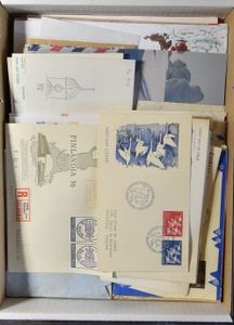 Samenstelling diverse periodes, w.o. heel wat FDC's (137 stuks), ntz.
