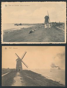 Doel, molenzichten (5 stuks)