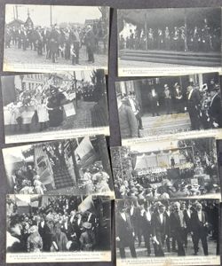 Arbre, rattrapage vd Gouverneur pour exposition 13 août 1913, série complète (10 pièces).