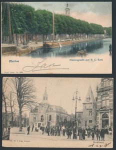 Prov. Noord Holland, diverse zichten (210 stuks)