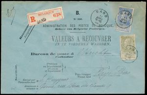 1905 N° 59 en 60, op brief van 