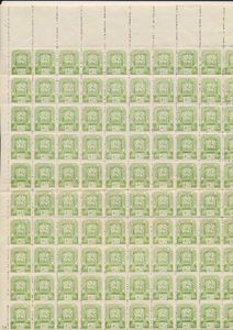 Karpaten, 1945, 6 (1000x), 7 (90x), 8 (100x) en 9 (100x), 