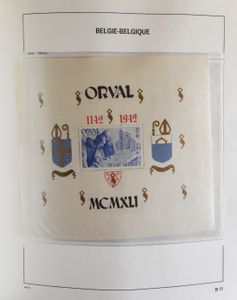 1927/2007 Verzameling in 6 Davo albums, veel volledige reeksen tussen 1940 en 1959, veel nominaal, enkele lege albums met bladen tot 2014, overwegend **, zm/m