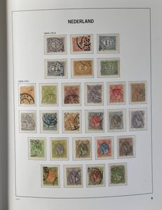 1852/1999, collection assez complète avec un peu de 'Back of the book', dans 3 albums Davo, tb/b/à voir (NVPH € ++4,000)
