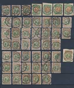 N° 45 (4x) and 46 (39x) 