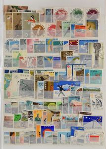 1970/2000 Huge number of modern stamps in 3 stockbooks, wide variety, vf