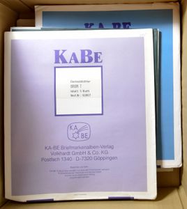 Kabe number of abum sheets, various types