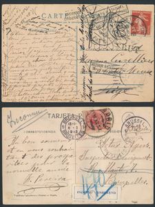 Restantverzameling met enkele honderden documenten (BRF/PWST/ZK), alle periodes, zm/m/ntz
