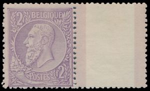 Nos 47a/50 et 52, 5 valeurs de la série, tb (OCB 1 725 €).