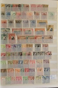 1871/1978 Verzameling in insteekboek, zm/ml