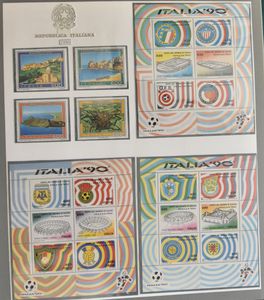 1945/2005 Zeer goed gevulde verzameling in 5 Bolaffi albums, beginperiode gestempeld, daarna postfris, zm