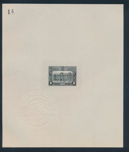 TR 170/173 Ministervel 'Postpakketzegels 1929/30' Genummerd 14