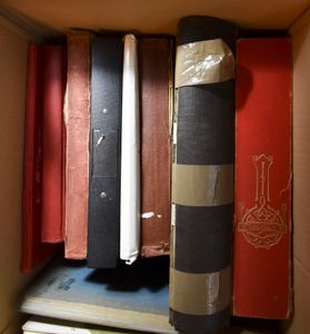 Interesting remnants of world collection in old albums (albums in poor condition) and on sheets, be checked to be checked.