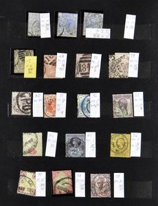 1873/1962 Small accumulation in stockbook, vf/f/to be checked