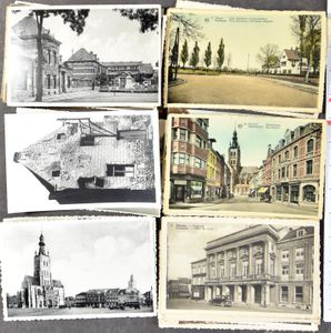 Tirlemont, toutes les anciennes belles vues de la ville (29 pièces)
