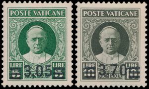 1929/2005 Verzameling in 3 Bolaffi albums incl. opdrukreeks 1934 ** (certificaat en keuren Bolaffi), zm