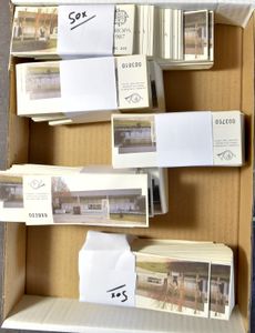 1987 Griekenland, boekje (500x) handelaarsvoorraad, zm (Mi € 7.500)