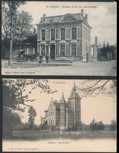 Saint Lenaerts, résidence Michielsen, église, château, presbytère, tout Hoelen (4 pièces)
