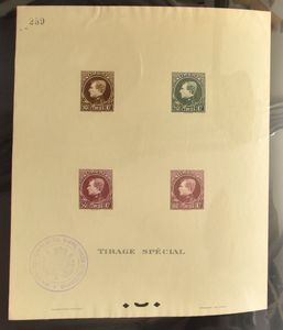 1929/2003 Uitgebreide verzameling in Leuchtturm album, w.o. Grote Montenez, Poortman, General Erskine, UPU, Boudewijn bril, SLX 1 NIR, CEPT, enz., zm (OBP €10.812)