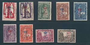 N° 272 cachet A/K 31/XII/1929, avec la fausse surcharge 10 F, tb/b/à voir (OCB (sans la 10 F) €757.50)