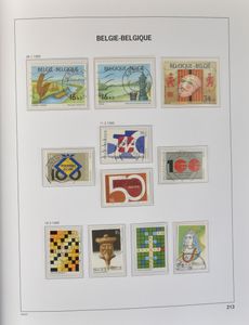 1851/1999, startverzameling in 3 Davoalbums, vrij volledig vanaf 1963, zm/m/ntz.