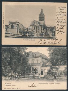 Merksem, belles vues municipales, cartes anciennes, sans doublon (30 pièces)