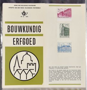 1968/1979 Verzameling nominaal in postfolders (vastgekleefd met bladboord) in 3 ringmappen, zm/m