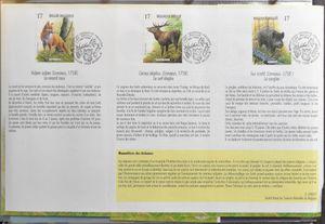 Verzameling in postfolders (1973/99) in 7 ringmappen, zm