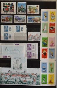 1849/2010 Collection in 2 bands from classic (more moderate quality), also some Monaco and others, vf/f/to be checked
