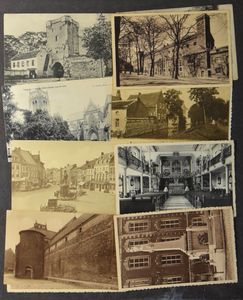 Tongres, toutes les anciennes vues de la ville (28 pièces)