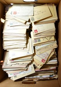 Oude brieven en poststukken (100 den stuks)