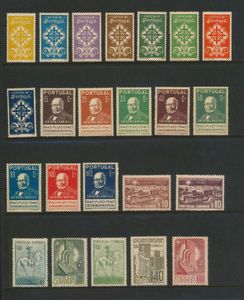 N° 583/616 '1940/1941' tb (Mi €850)