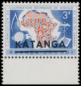Ruanda Urundi timbre COB N° 217/218 