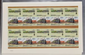 TRAINS : épreuves couleur 