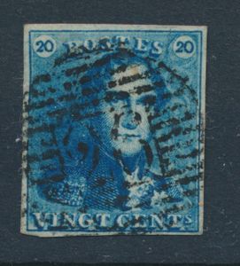N° 2A, vollrandig, zentrale Rep. P.26 Chatelet, einwandfrei (OBP €60)