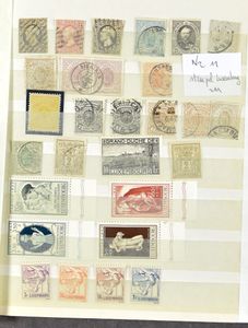 Interesting accumulation Belgium, Netherlands and Luxembourg, including classic + back of the book, postal items, vf/f/to be checked.