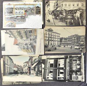 Heist aan zee, very nice accumulation including 1 litho, etc. (15 items)