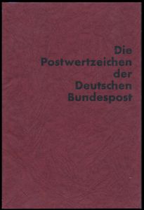 1967, Minister yearbook with illustrations and stamps v/d adopted designs and illustrations of unadopted designs according to Sauer handbook €800, rare, vf.