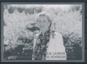 BL 146 'Koningin Paola, Ministervel' zm (OBP € 60)