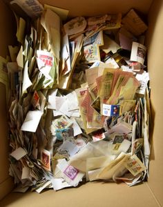 Tens of thousands of stamps various countries, including many Belgium, f/to be checked