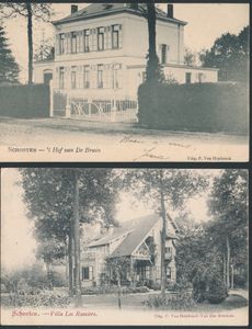 Schoten, éditeur Peter van Hoydonck w.o.w. de Post (avec des habitants), etc. (6 pièces)