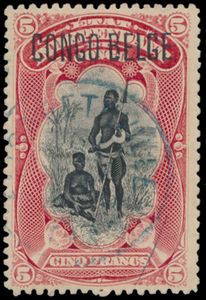 1909, Gruppe von 9 Briefmarken der Prinzen Ausgabe, OPB n° 40PT (Position 38), 41PT (Blatt Position 13), 43PT (Position 17), 46PT (Position 31) und 48PT (Position 48) und einige mit Fehlern und Beschädigungen, OPB n° 40PT (Position 41), 41PT (Position 13), 45PT (Position 36), 46PT (Position 11) und 47PT (Position 20) alle mit Lindekens Zertifikaten, vf/f/zu prüfen