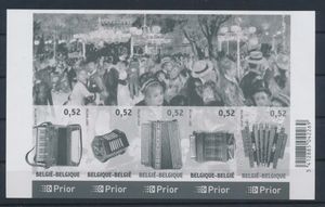 BL 139 'Muziek, Ministervel' zm (OBP € 70)
