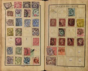 Small format Maury world album including England, USA, be checked