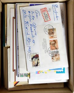 Bund and Berlin, including registered, express, airmail, etc.... (625 items)