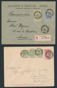 Sammlung von Briefen, Brieffragmenten, Dokumenten, GS (16x), einige schöne Stempel, einwandfrei/schön/zu kontrollieren