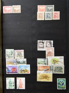 Many miscellaneous countries and various themes, 17 stockbooks in box,to be checked.